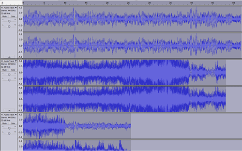 Audacity Audio Project